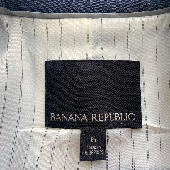 Banana Republic Wool Double-breasted Blazer - Picture 3 of 9
